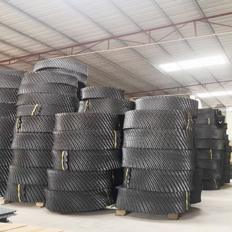 Cooling Tower Filler Guangdong Honeycomb Film Black Cooling Tower PP High Temperature Resistant Round Tower Heat Sink Water Sheet Accessories
