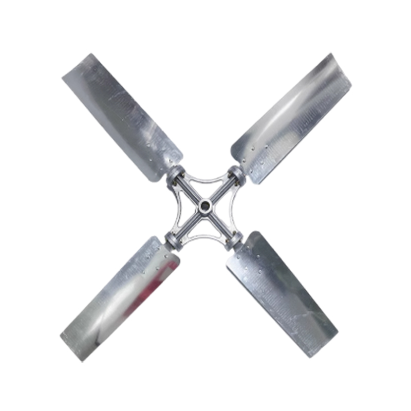 What are the key considerations for the aerodynamic design of cooling tower aluminum alloy fan blades?